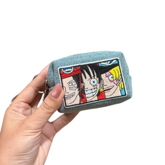 Handmade Upcycled Denim Mini Box Wallet 2