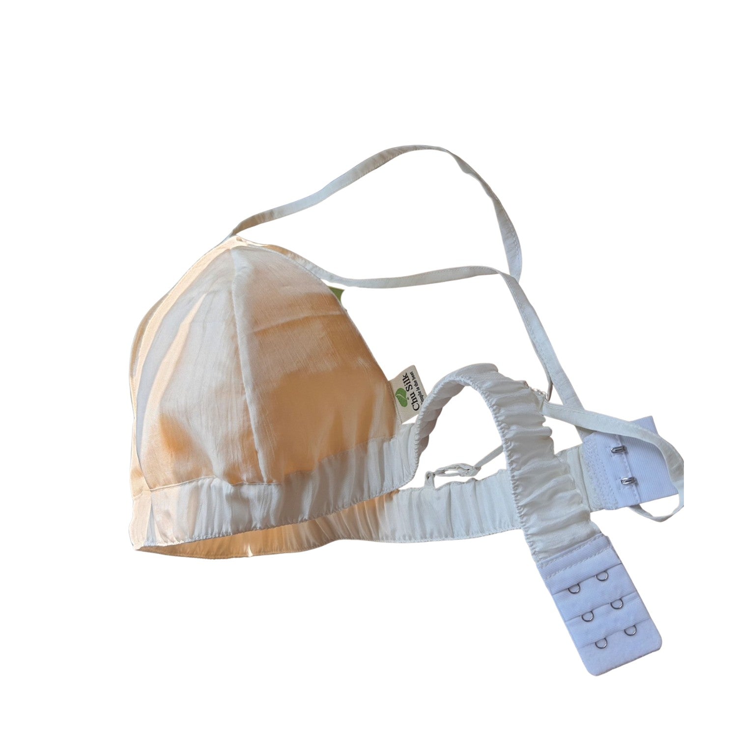 Mulberry Silk Handcrafted Back-Closure Bra