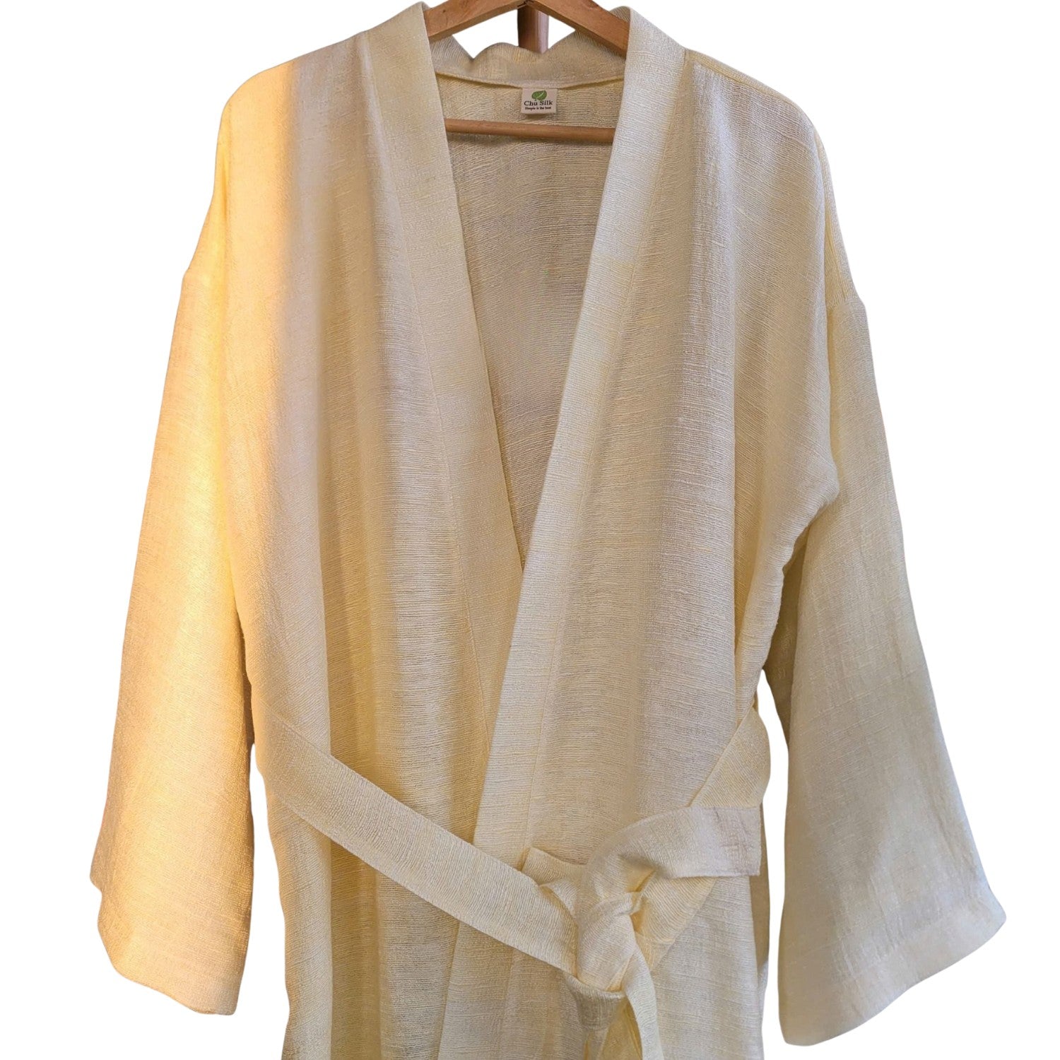Mulberry Silk Handcrafted Bathrobe