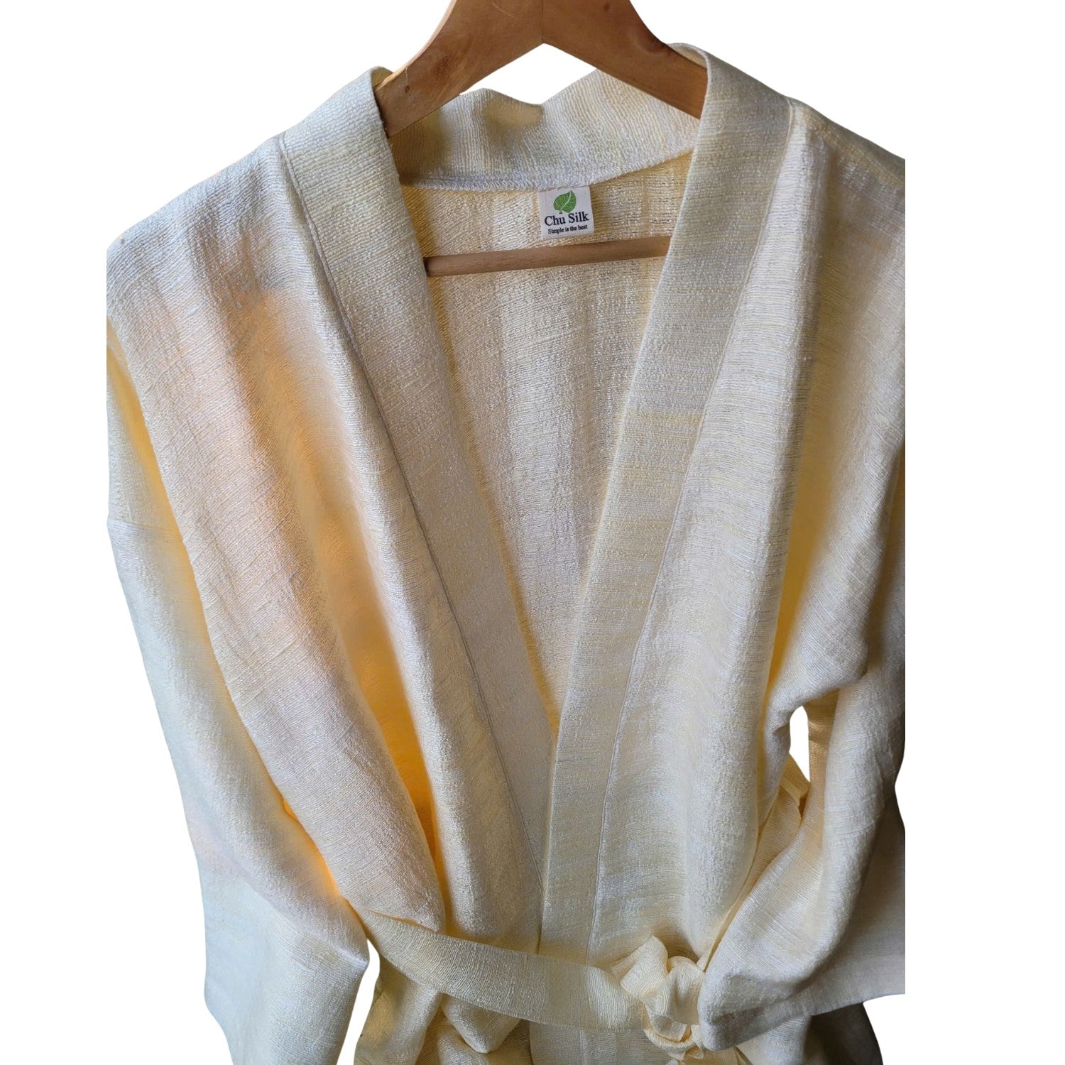 Mulberry Silk Handcrafted Bathrobe