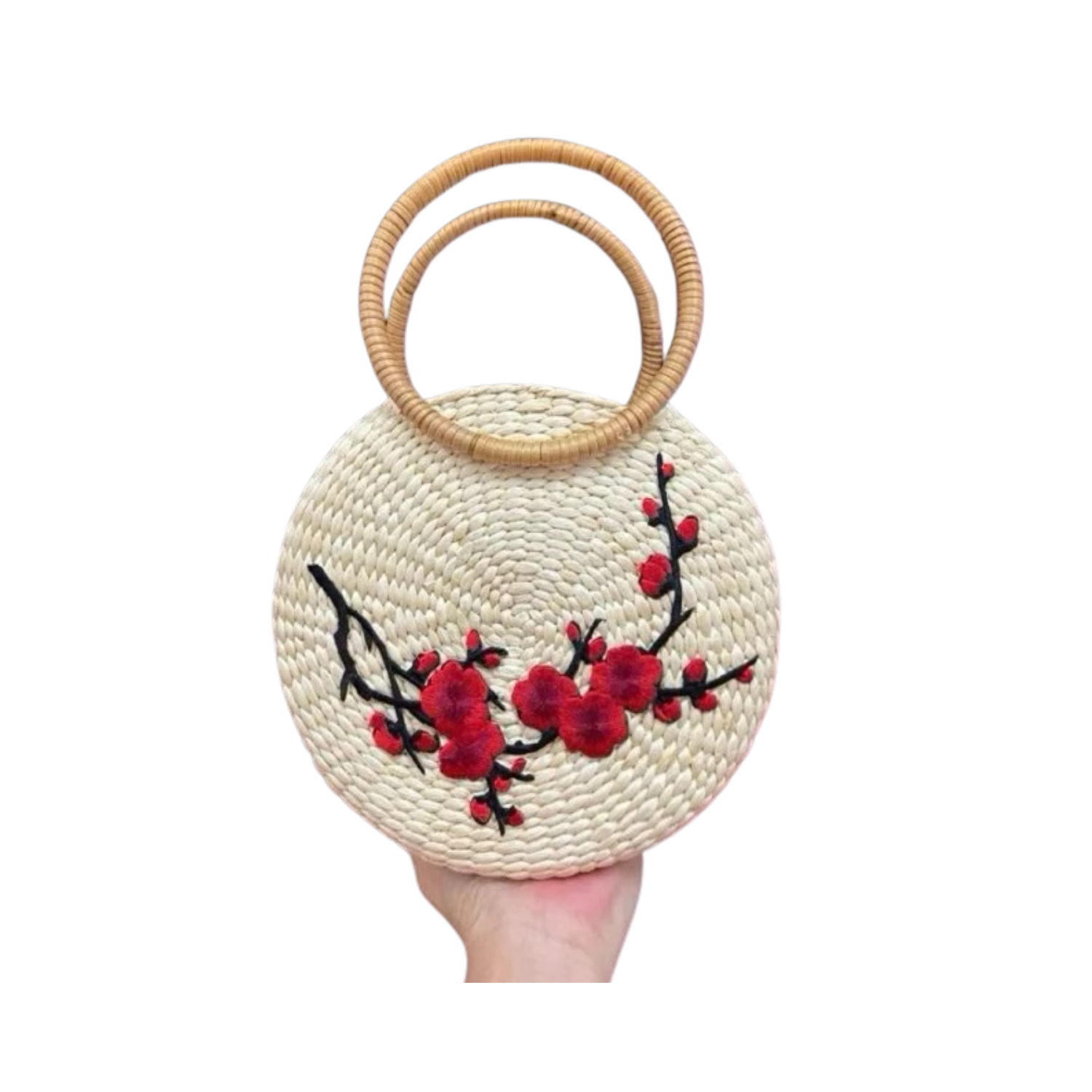 NIKA Water Hyacinth Beach Bag