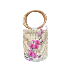 NIKA Water Hyacinth Beach Bag