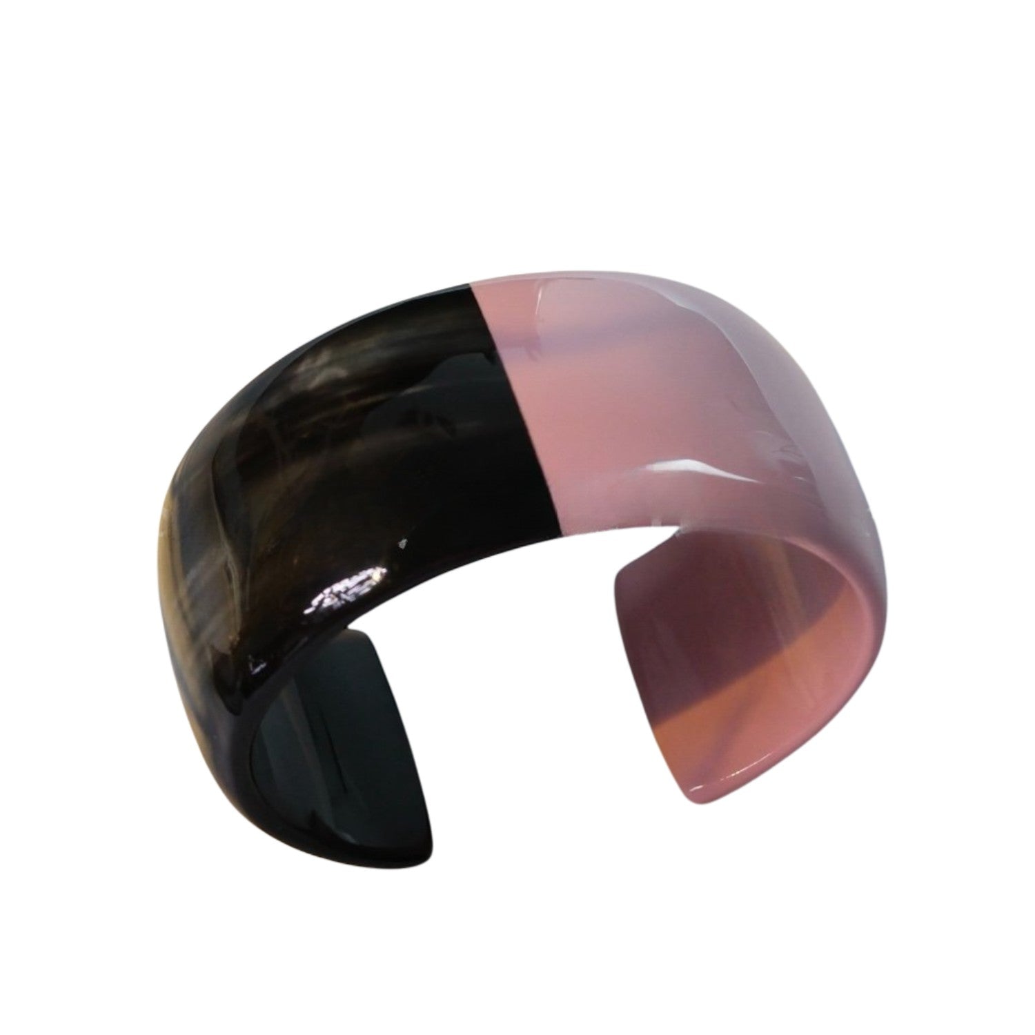 Natural Lacquer Buffalo Horn Bracelet 1