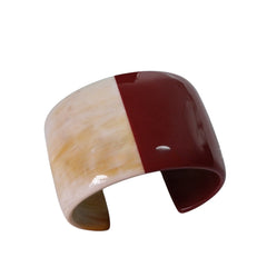 Natural Lacquer Buffalo Horn Bracelet