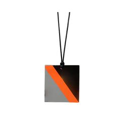 Natural Lacquer Buffalo Horn Pendant