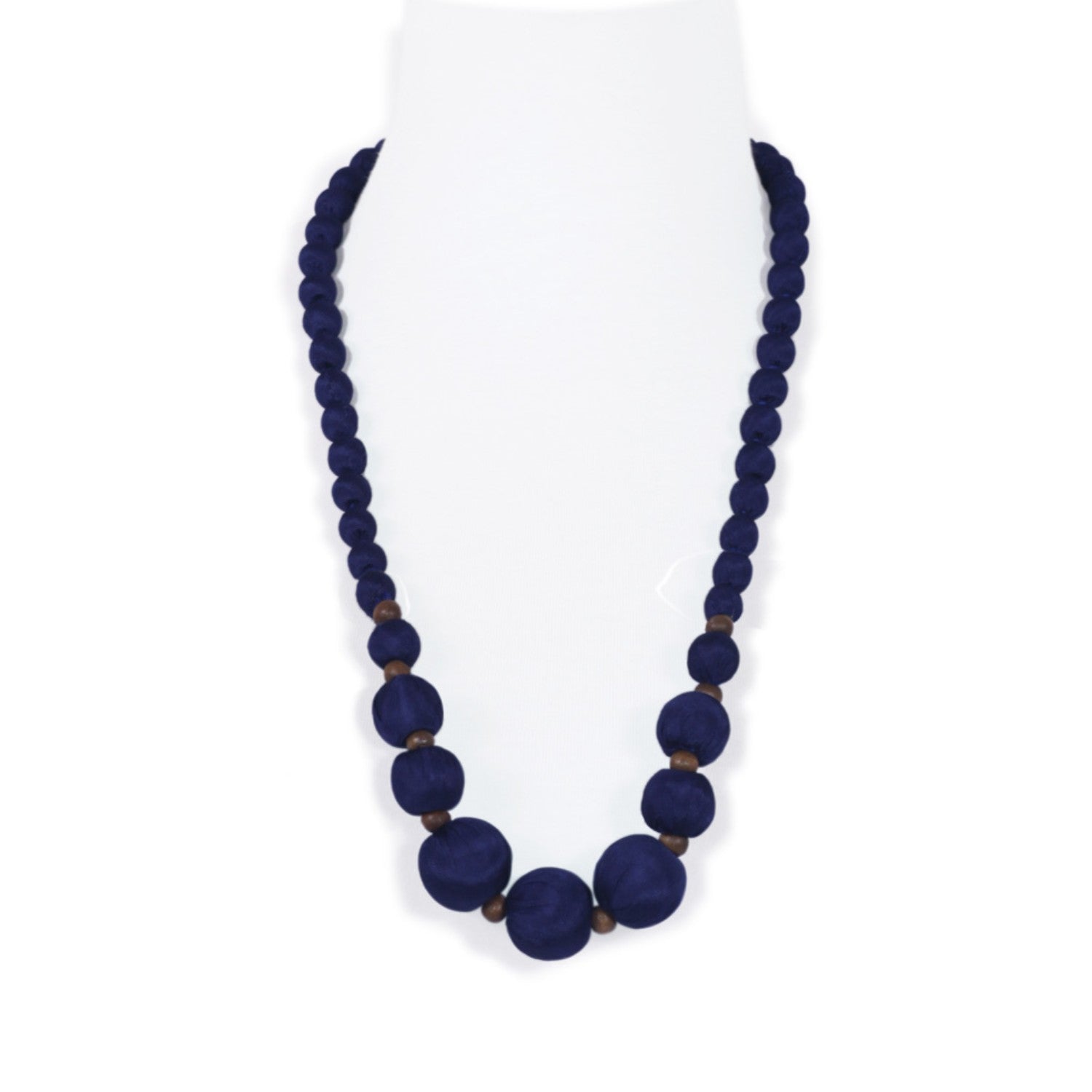 Necklace Mulberry Silk Handcrafted 2
