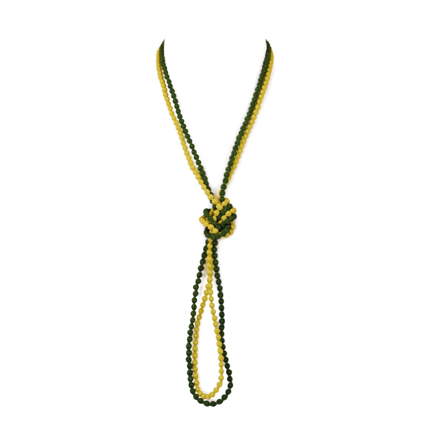 Necklace Mulberry Silk Handcrafted 6