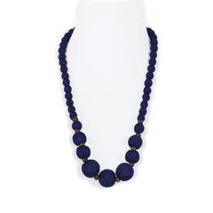 Necklace Mulberry Silk Handcrafted 2