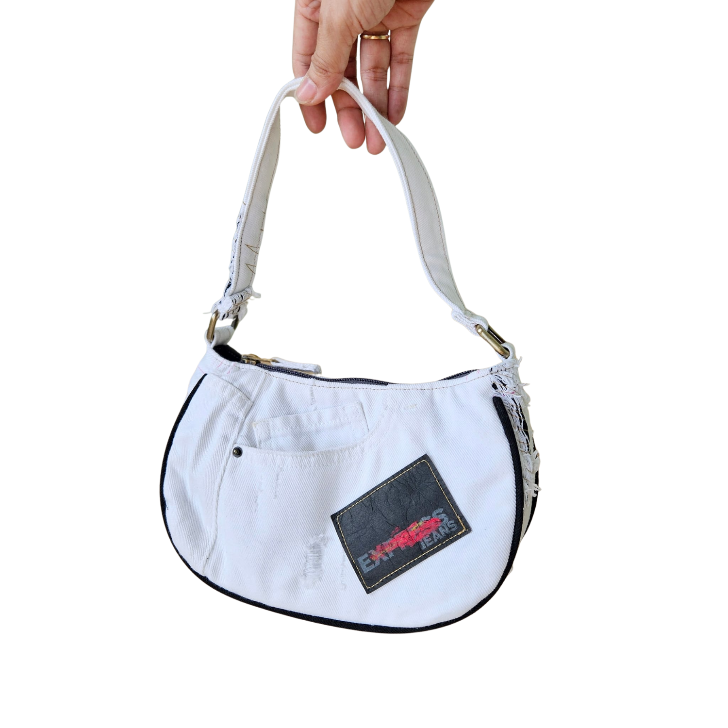 Handmade Upcycled Denim Orla Bag