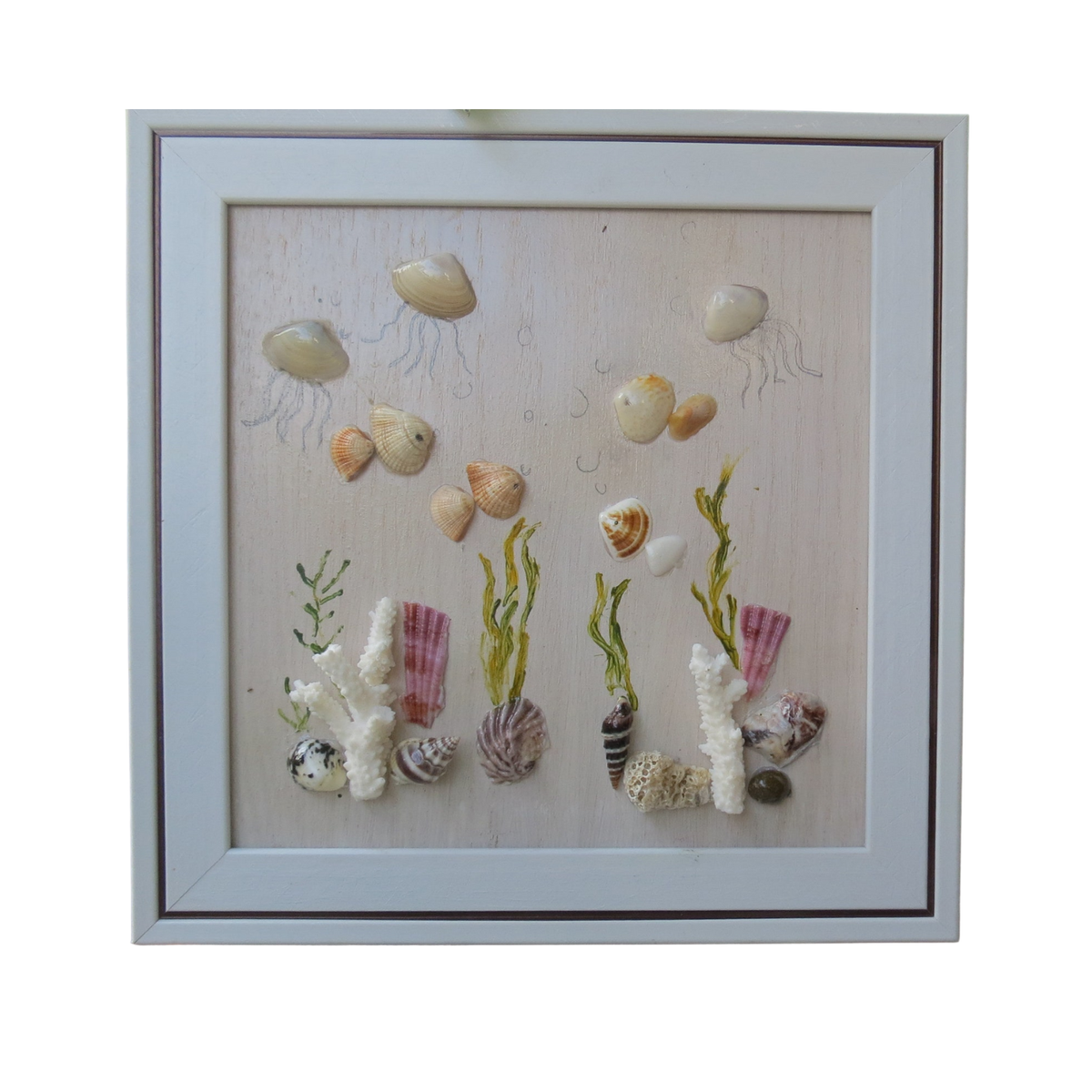 Ocean Paintings From Seashells
