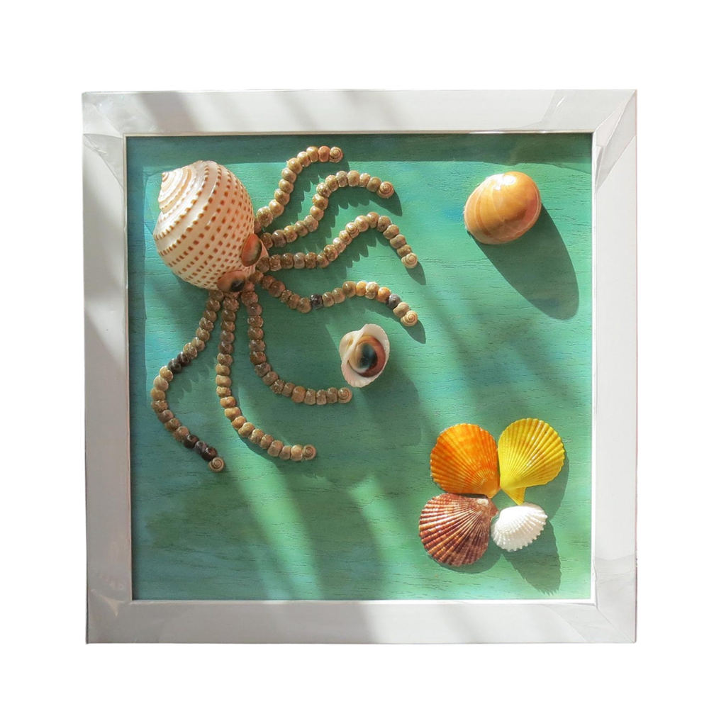 Octopus Seashell Painting