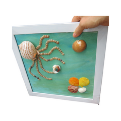 Octopus Seashell Painting