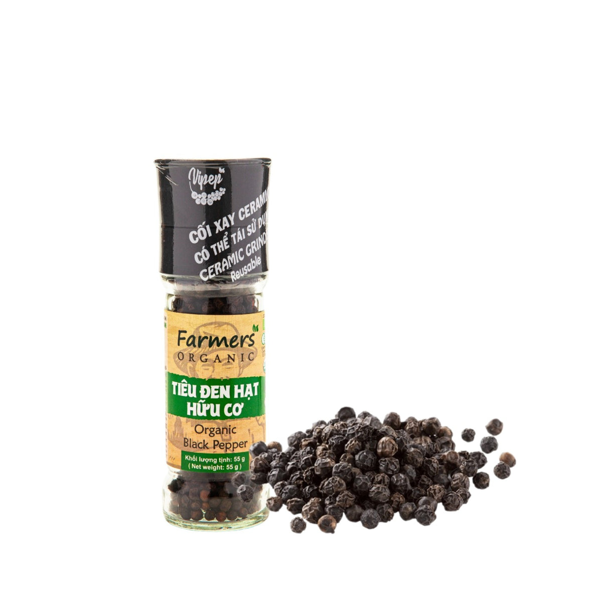 Organic Black Peppercorns