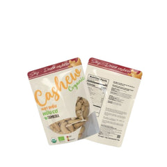 Organic Dried Cashew Nuts Unsalted