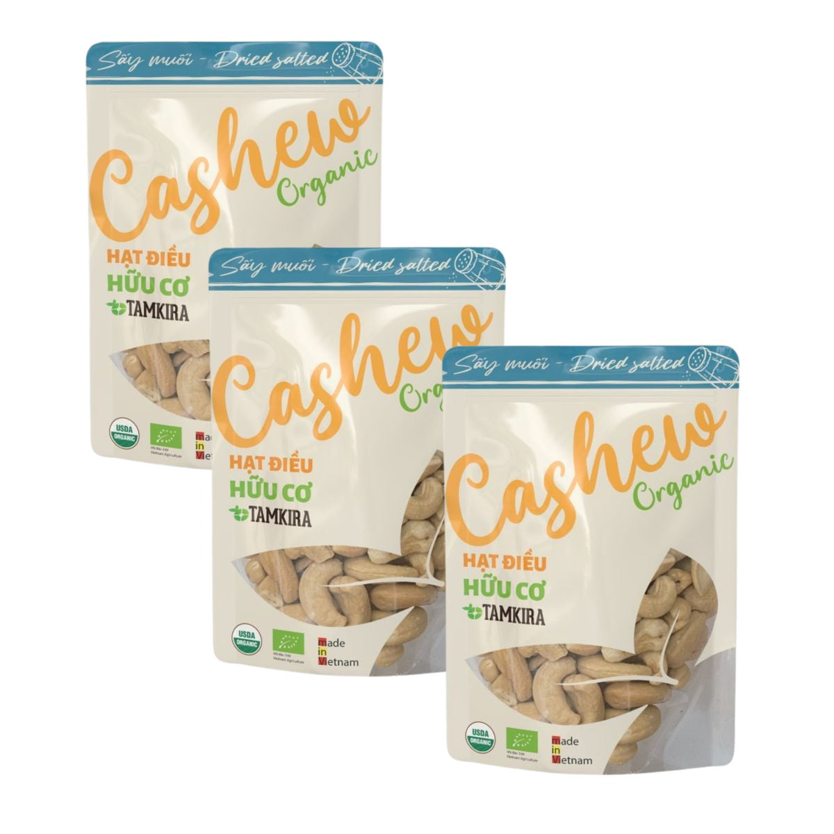 Organic Salted Dried Cashew Nuts