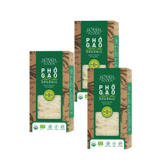 Organic instant rice noodles