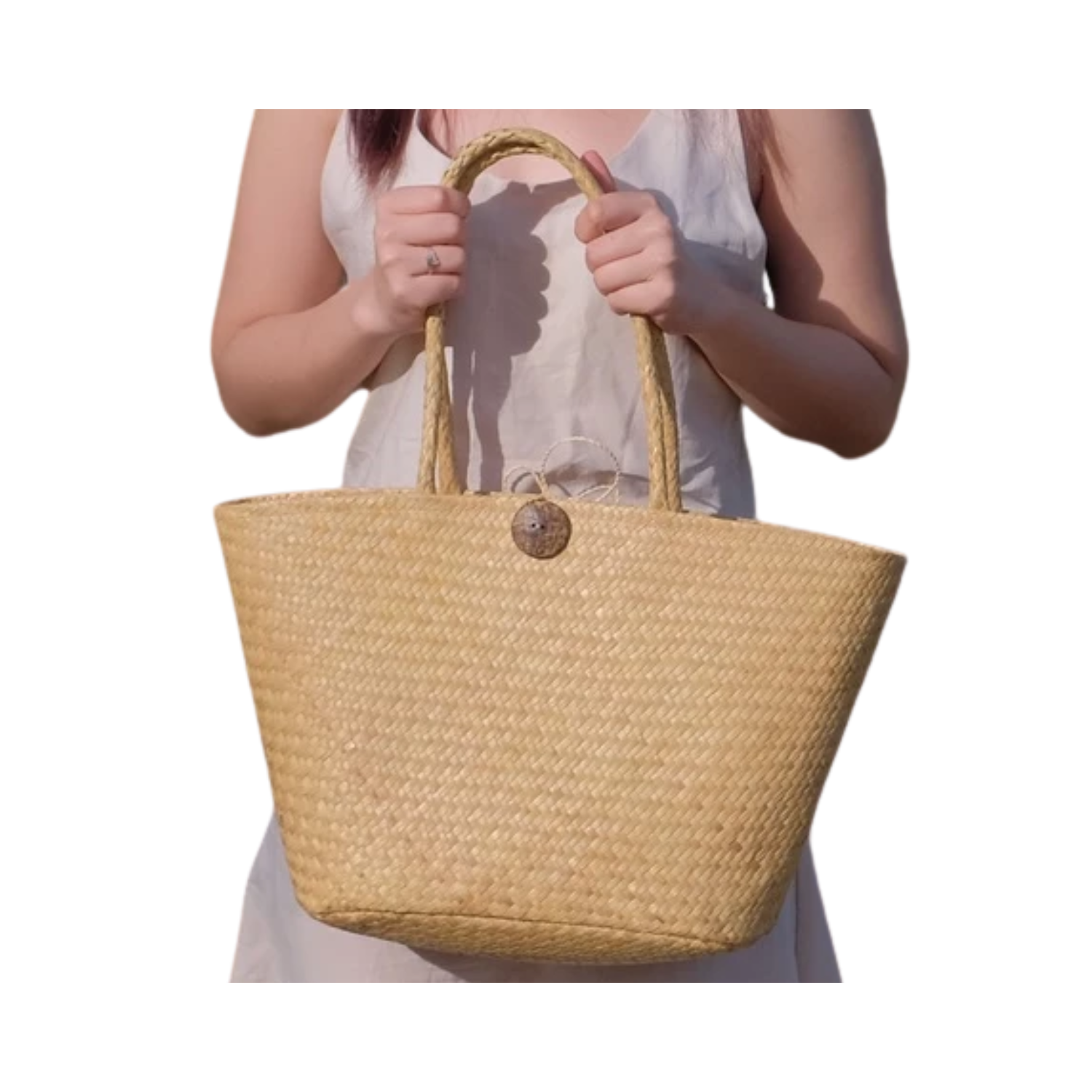 Oval Size Sedge Handbag
