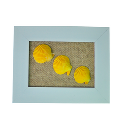 Painting Of Three Yellow Seashell