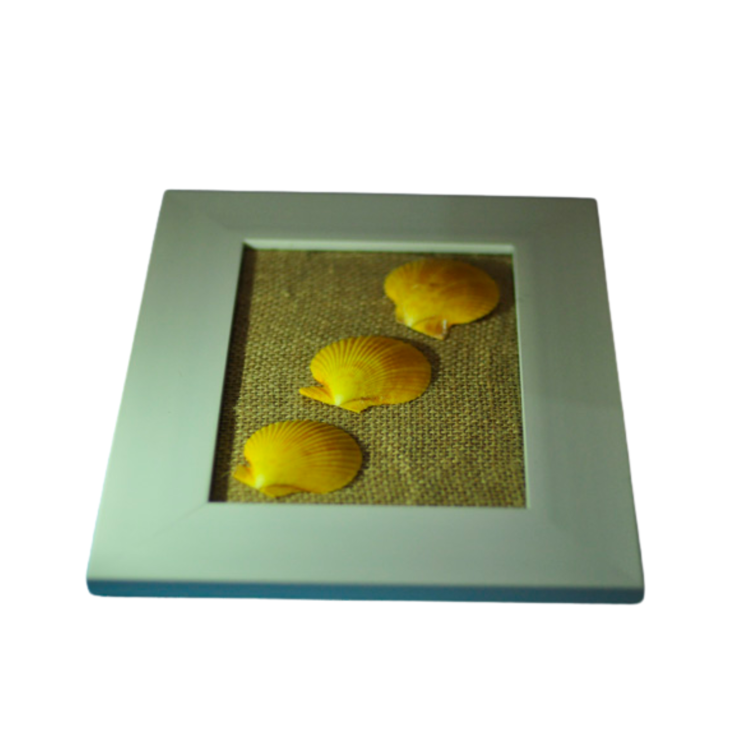 Painting Of Three Yellow Seashell