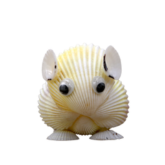 Pair Of Hamsters Made From Seashells