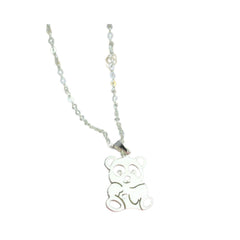 Panda Pendant Necklace Handcrafted 925 Sterling Silver