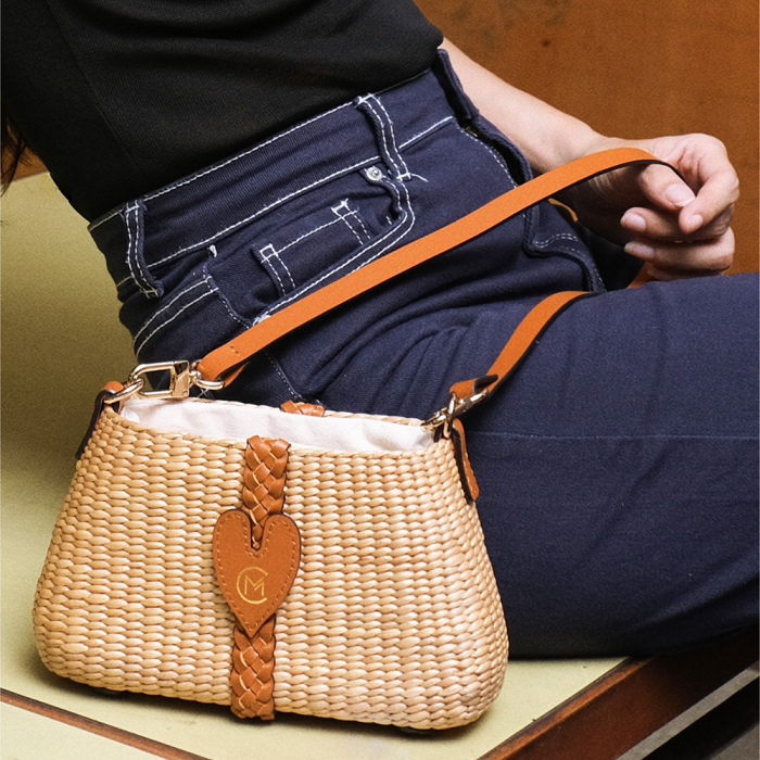 Water Hyacinth Bag Pansy