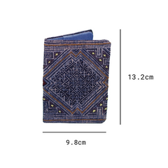 Hand-Woven Brocade Passport Holder