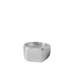 Plain Men's Ring Handcrafted 925 Sterling Silver