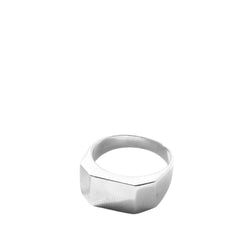 Plain Men's Ring Handcrafted 925 Sterling Silver