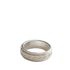 Plain Men's Ring Handcrafted 925 Sterling Silver