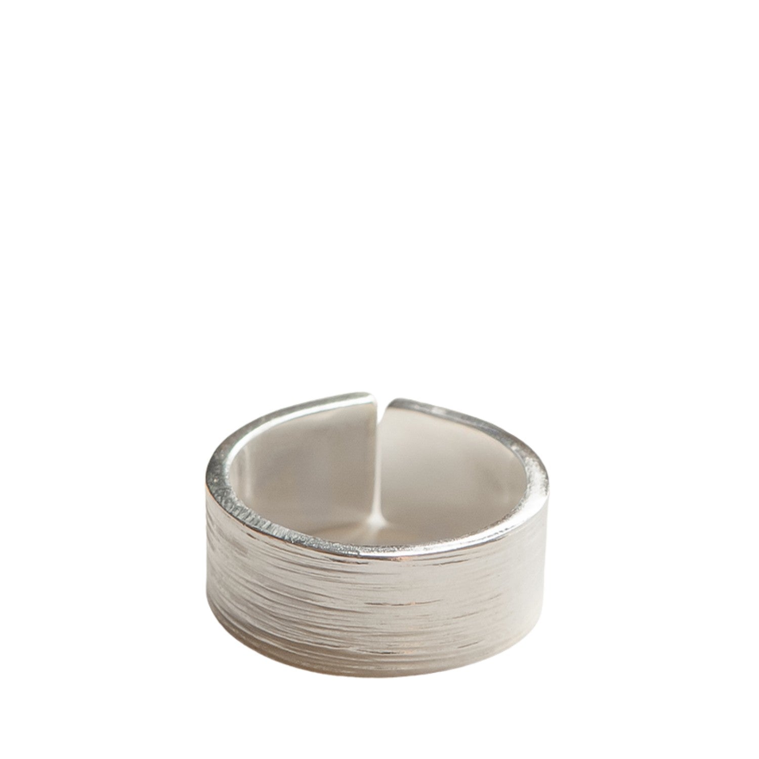 Plain Men's Ring Handcrafted 925 Sterling Silver