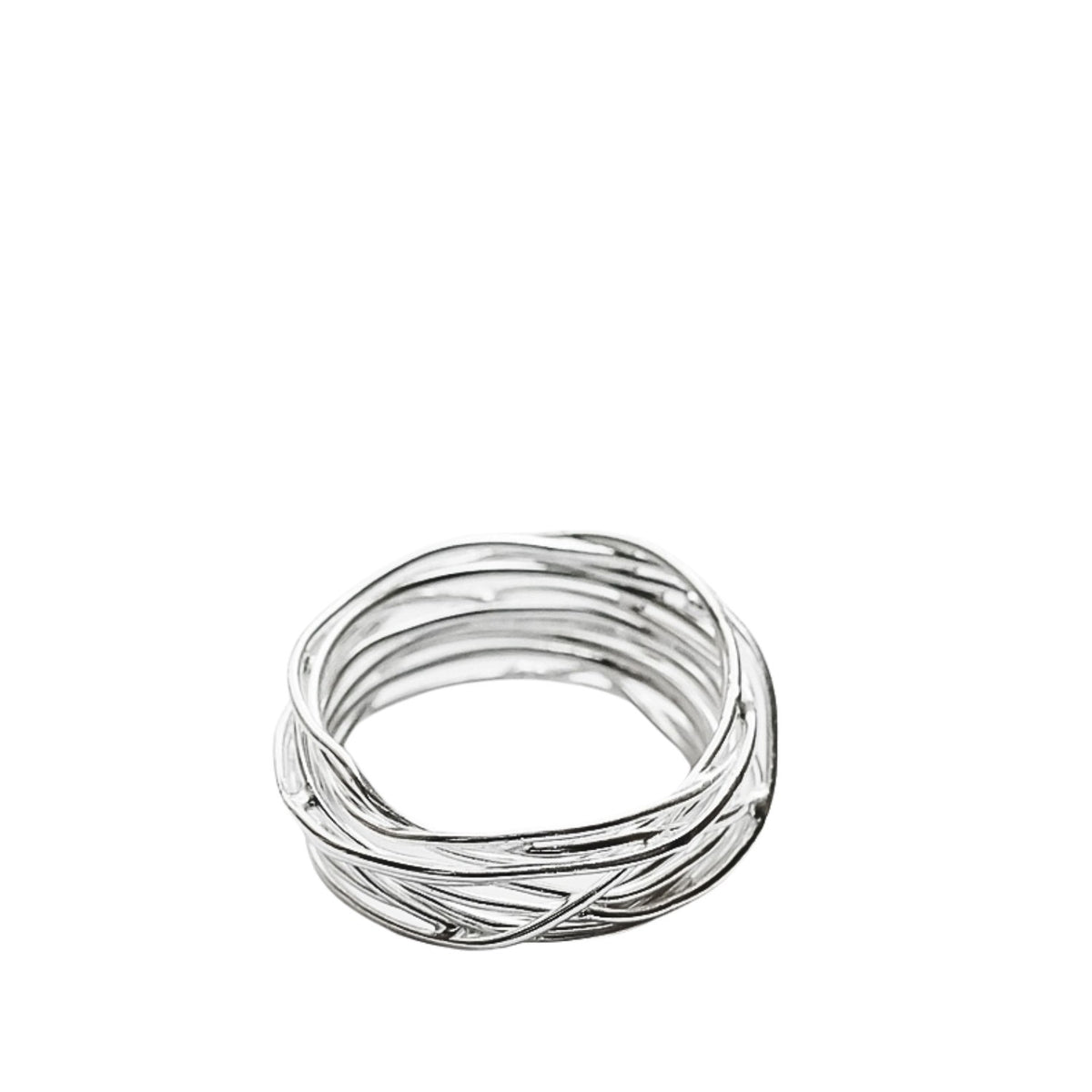 Plain Men's Ring Handcrafted 925 Sterling Silver