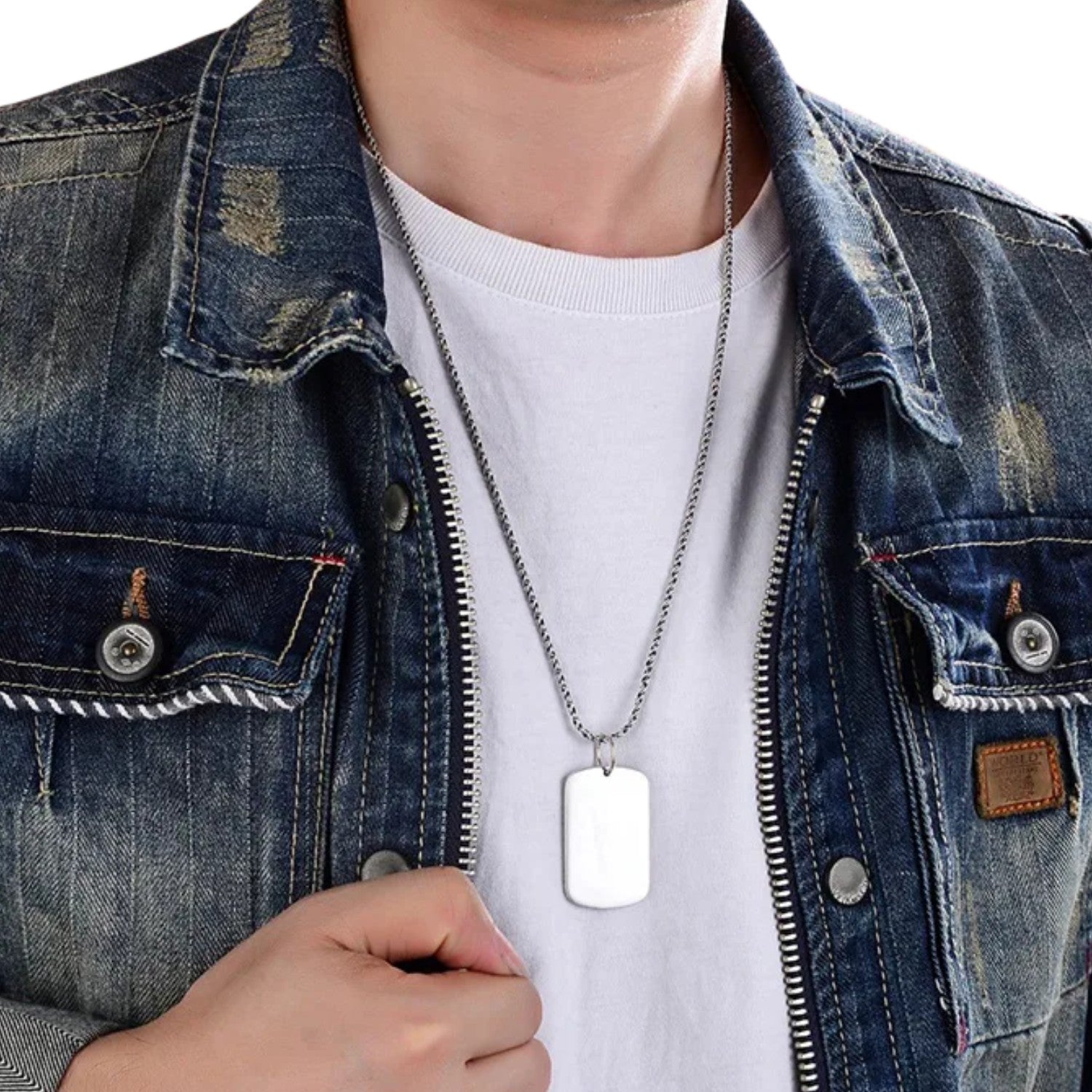 Plain Pendant For Men And Women Handcrafted 990 Fine Silver