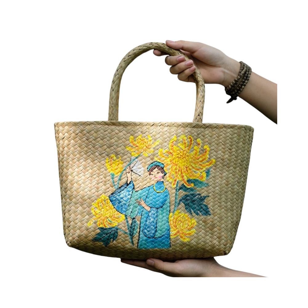 Rectangular Sedge Basket 1