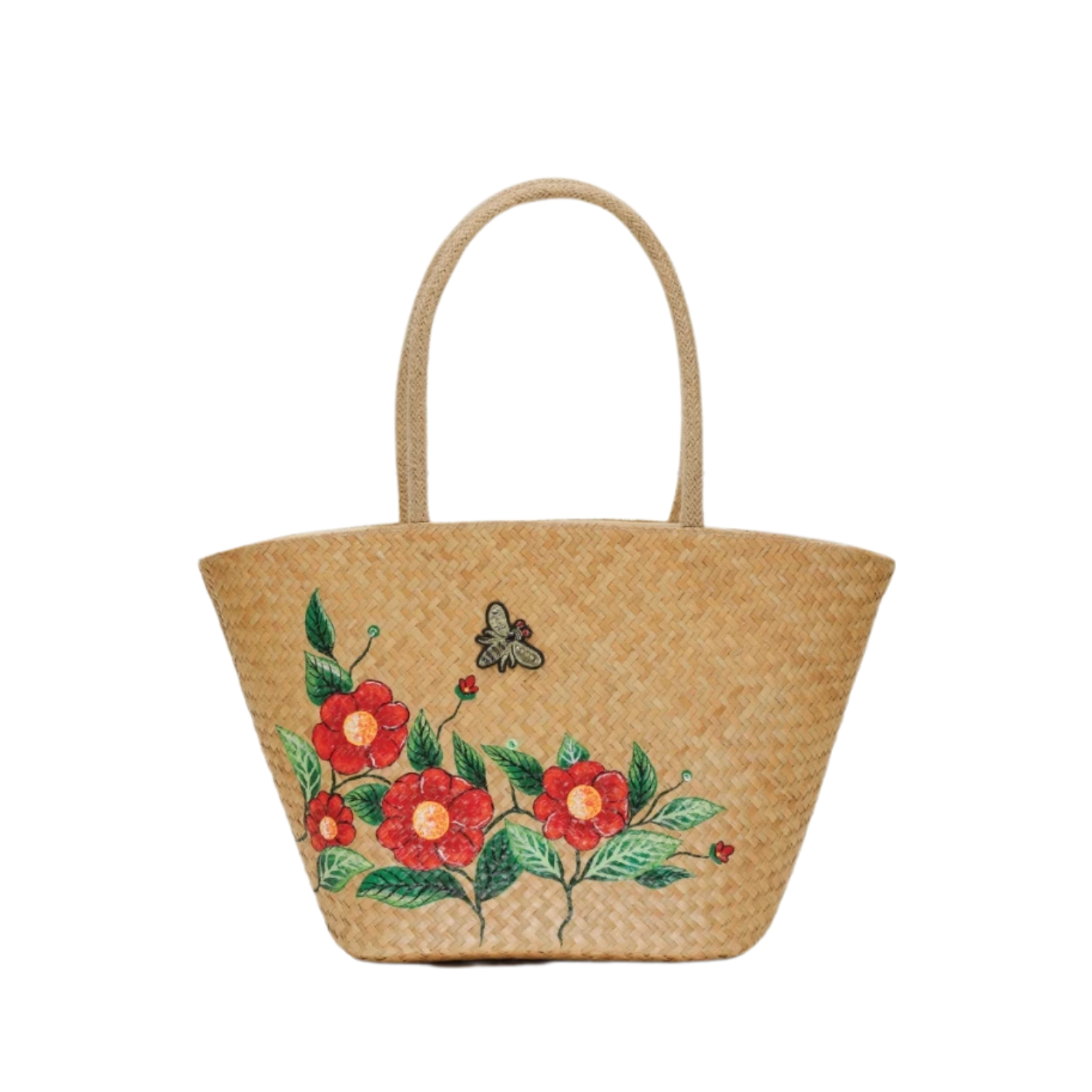 Red Flower Sedge Handbag