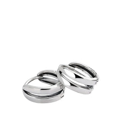 Round Earrings For Men And Women Handcrafted 925 Sterling Silver