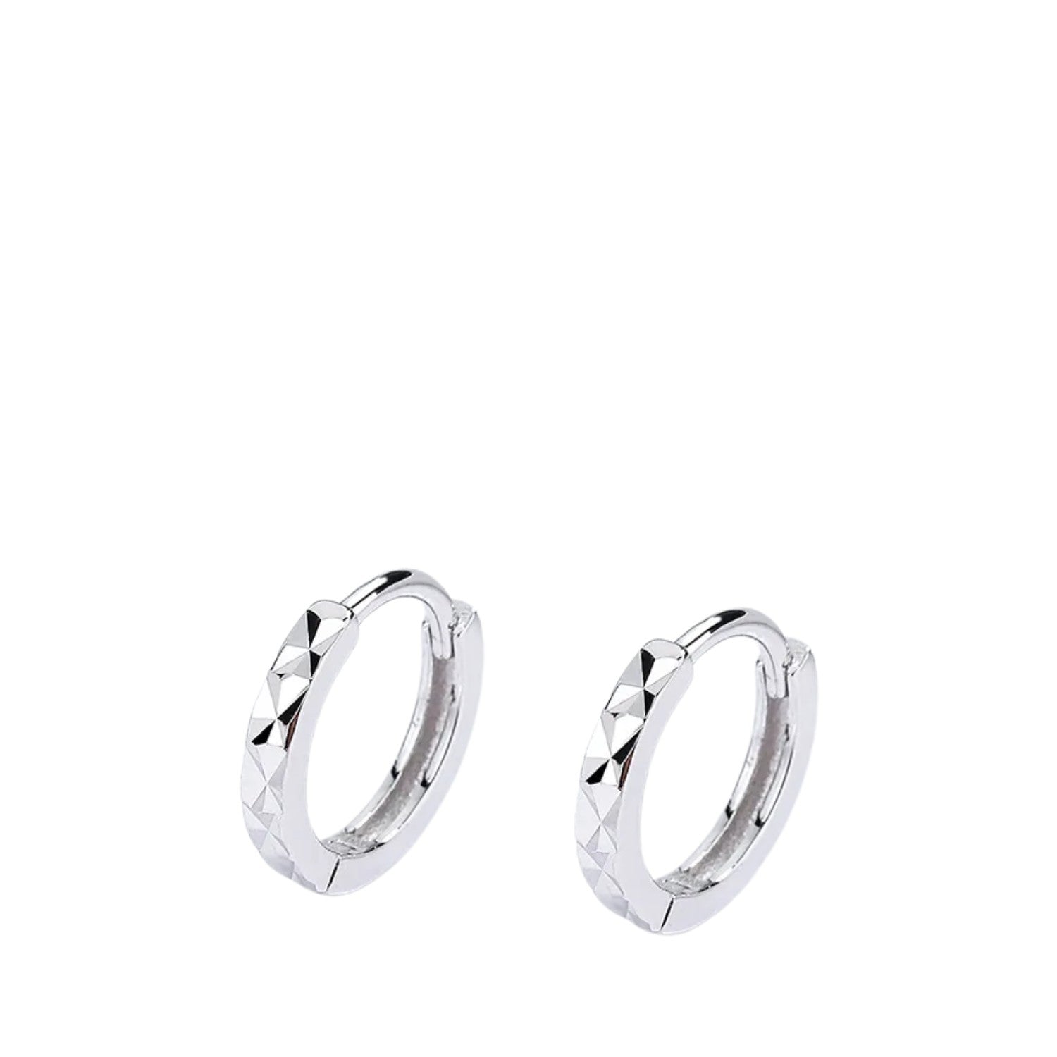 Round Earrings For Men And Women Handcrafted 925 Sterling Silver
