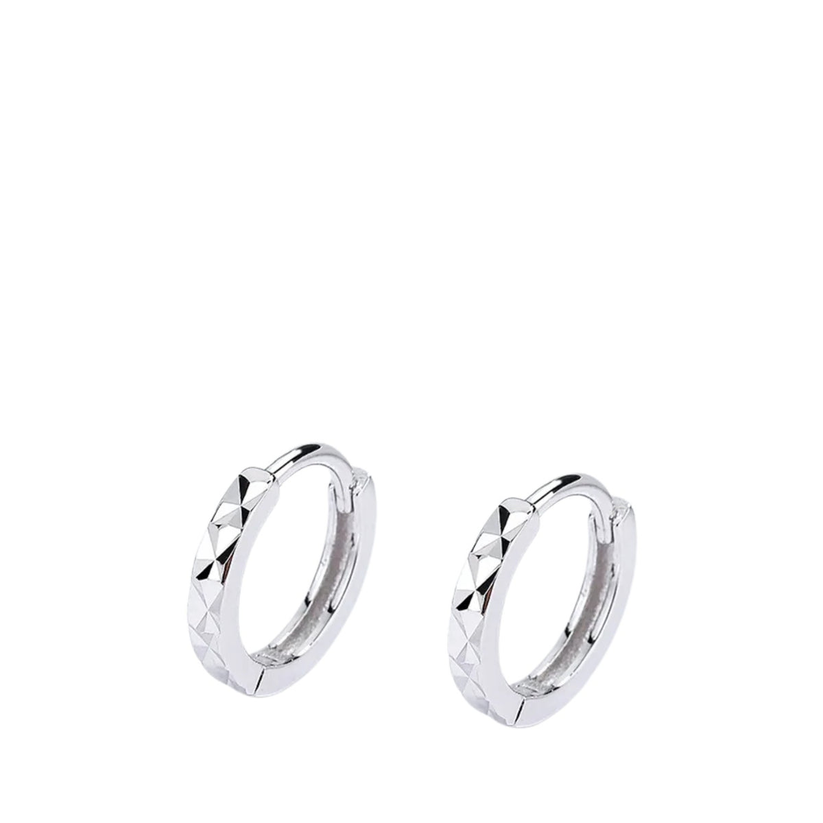 Round Earrings For Men And Women Handcrafted 925 Sterling Silver