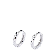 Round Earrings For Men And Women Handcrafted 925 Sterling Silver