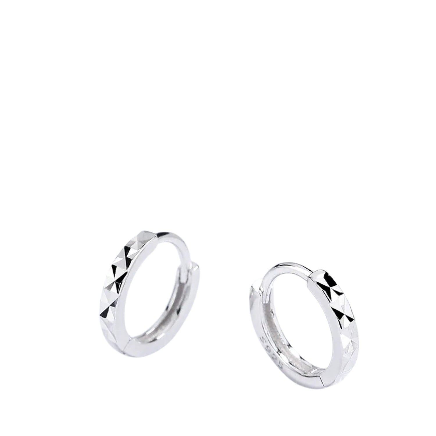 Round Earrings For Men And Women Handcrafted 925 Sterling Silver