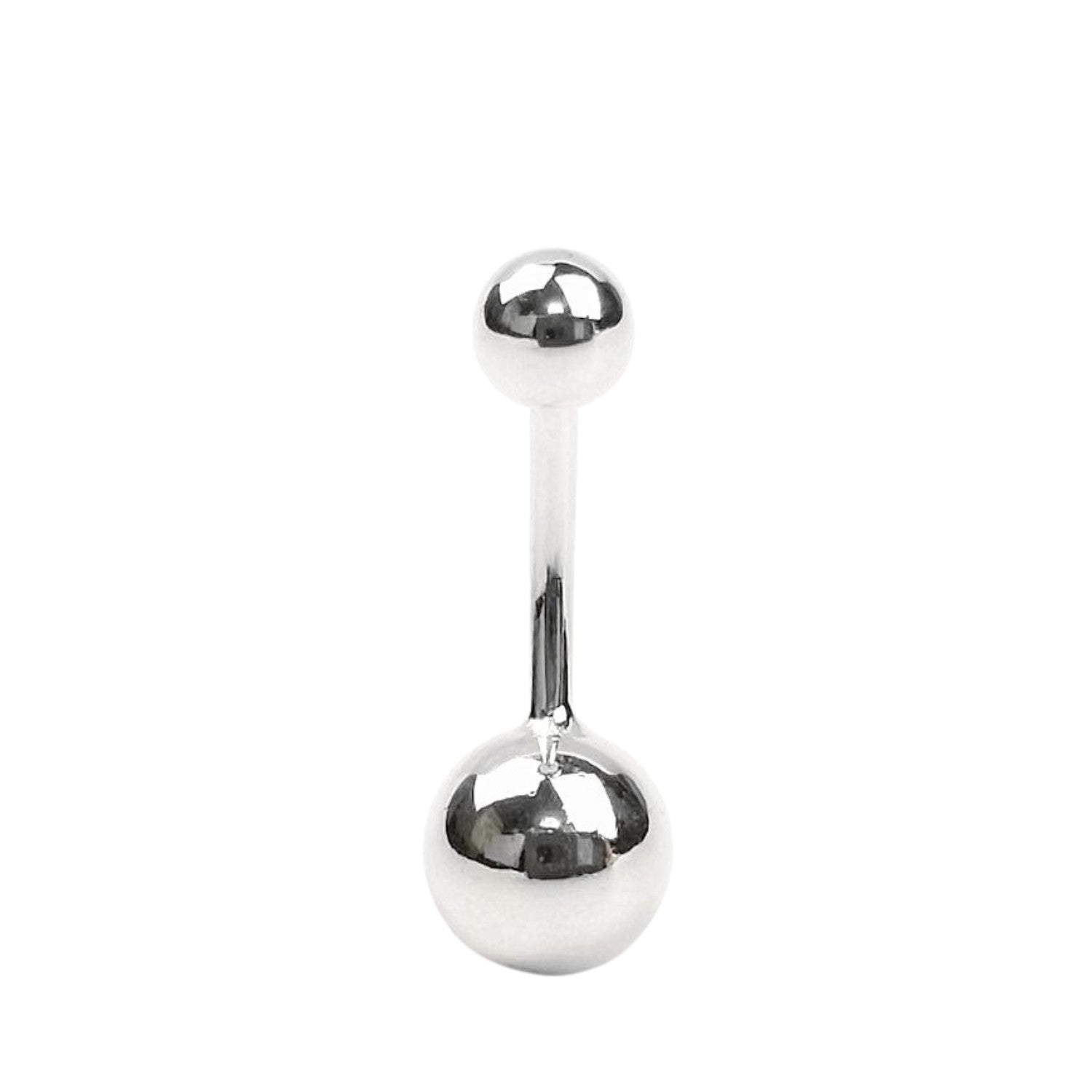 Round Navel Piercing For Women Handcrafted 925 Sterling Silver