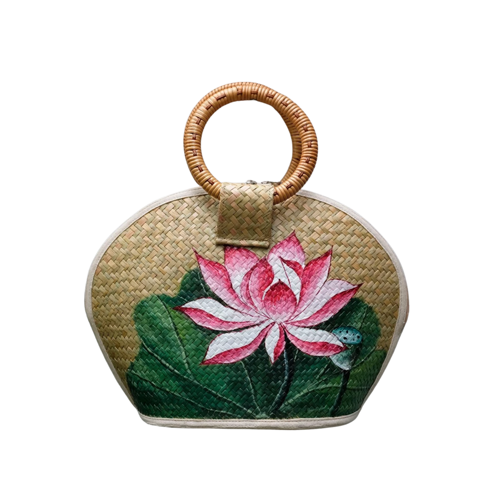 Scallop Shaped Sedge Handbag