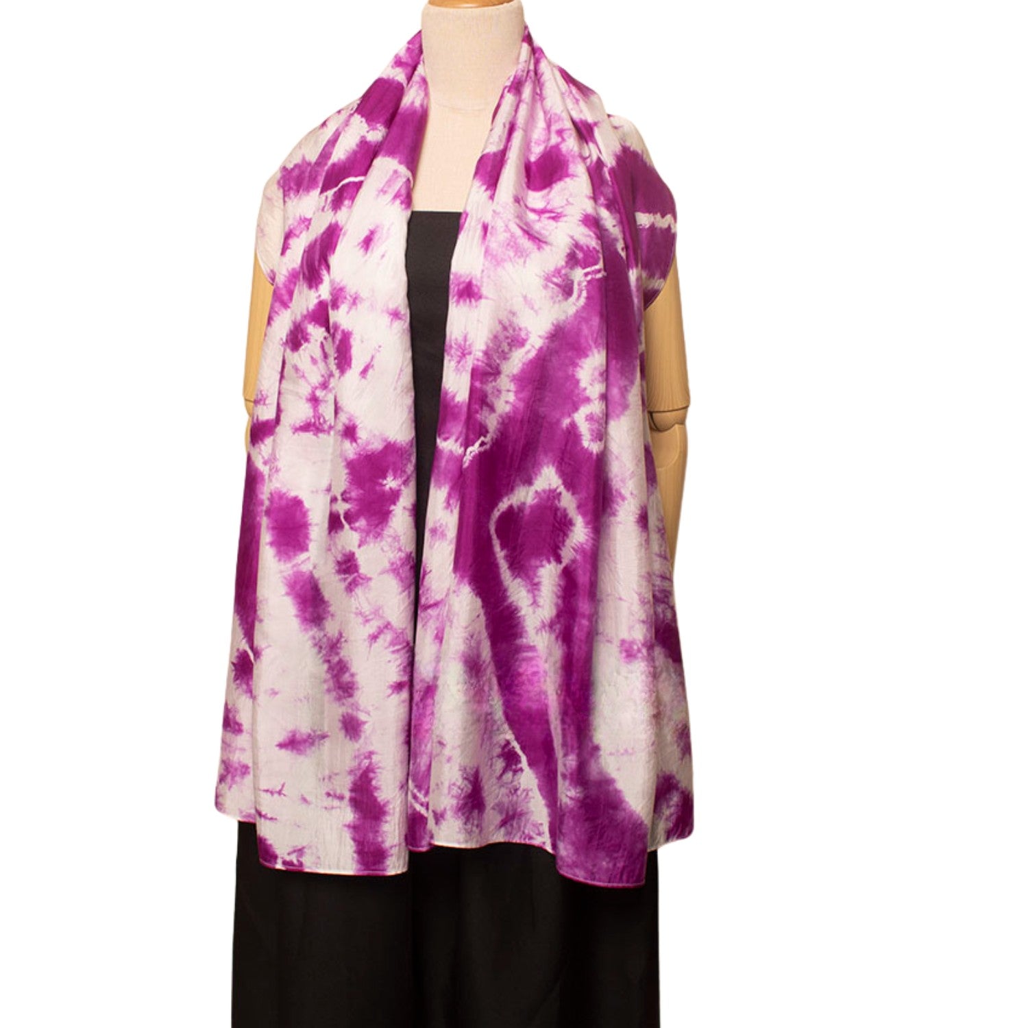 Scarf Mulberry Silk Handcrafted