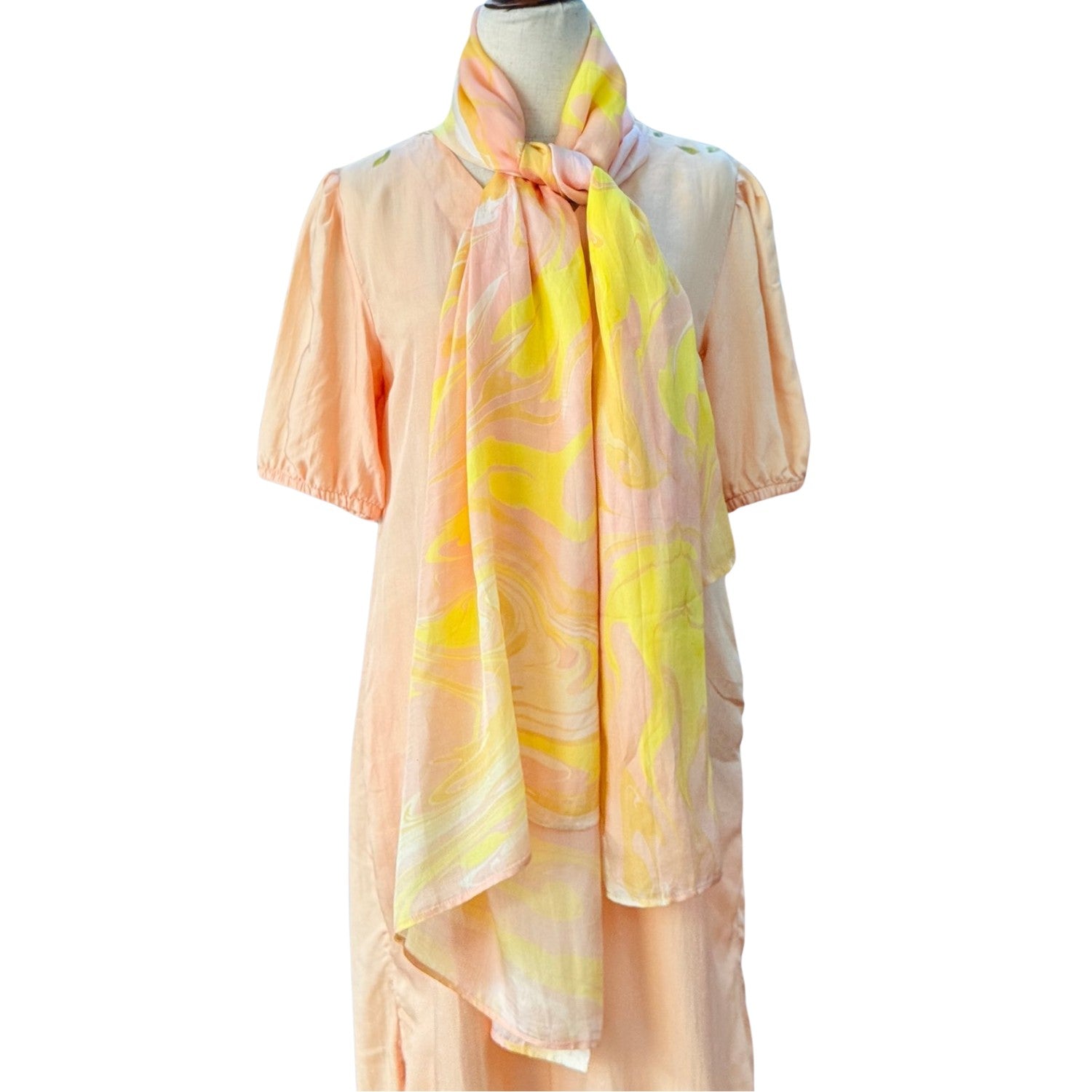 Scarf Mulberry Silk Handcrafted