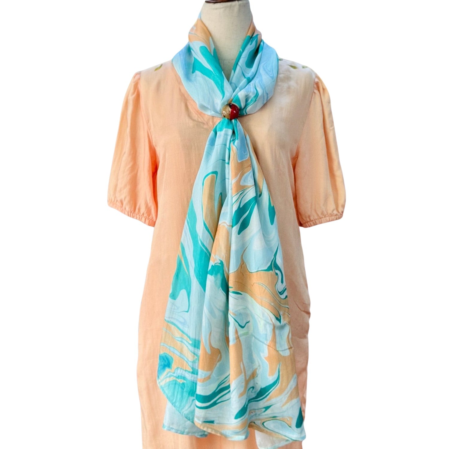 Scarf Mulberry Silk Handcrafted