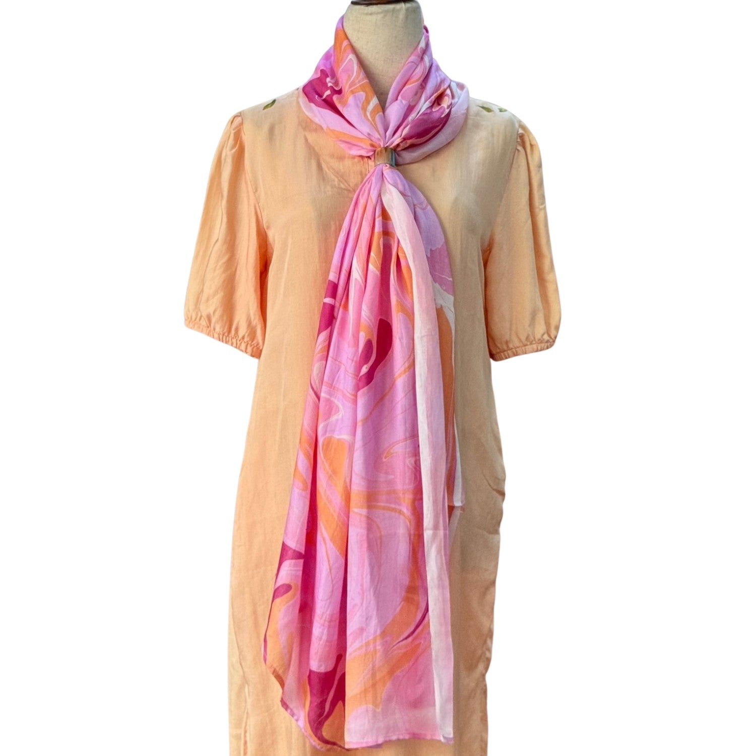 Scarf Mulberry Silk Handcrafted