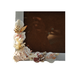 Seashell Photo Frame