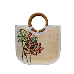 Sedge Bag With Wooden Handle 2