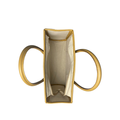 Sedge Tote Bag With Leather Strap