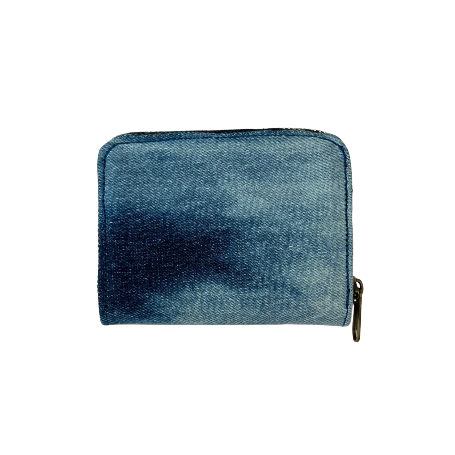 Handmade Upcycled Denim Short Wallet 1